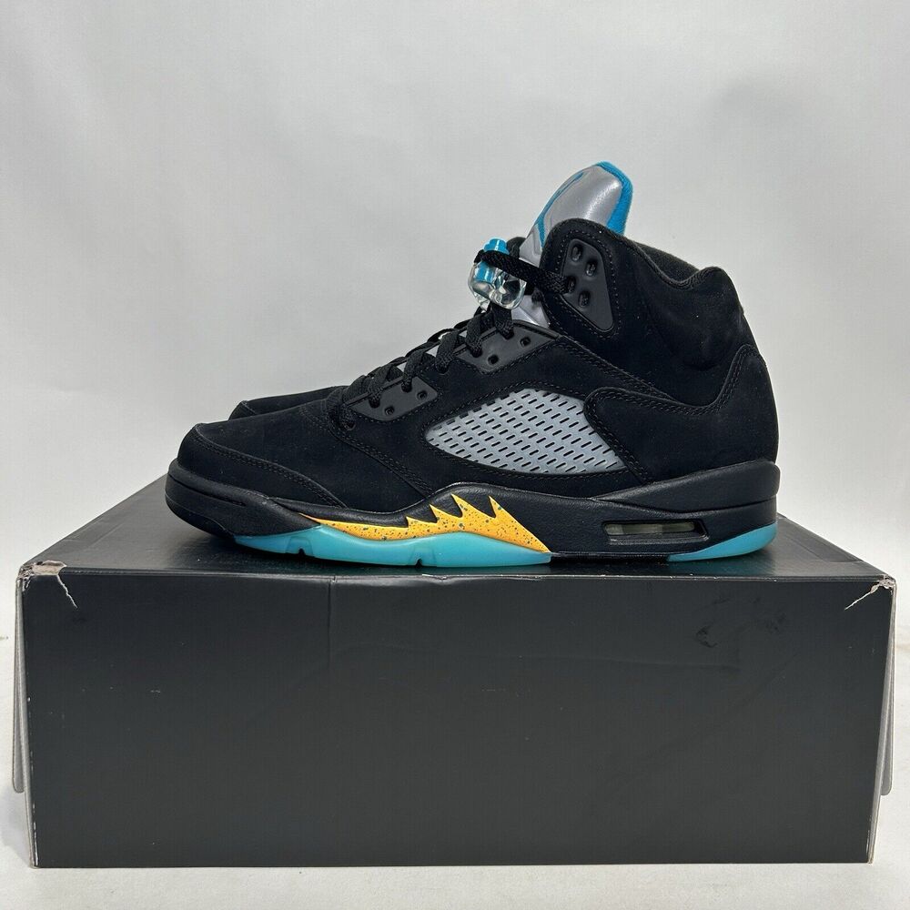 Nike Shoes Air Jordan 5 Retro “Aqua” 2024 - Picture 6 of 8